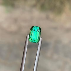 2.00 Carat Natural Loose Green Blue Tourmaline Cushion Cut Gemstone
