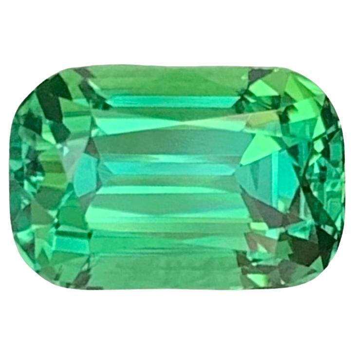 2.00 Carat Natural Loose Green Blue Tourmaline Cushion Cut Gemstone For Sale