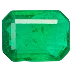 2,00 Carati di pietra naturale allentata Greene & Greene Stone Pietra preziosa tagliata a smeraldo dallo Zambia