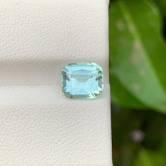 2.00 Karat Natürlicher loser hellblauer Aquamarin im Kissenschliff Pakistanischer Edelstein