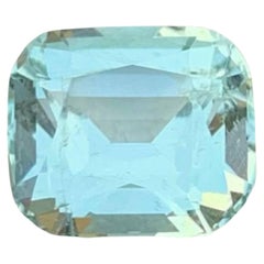 2.00 Karat Natürlicher loser hellblauer Aquamarin im Kissenschliff Pakistanischer Edelstein