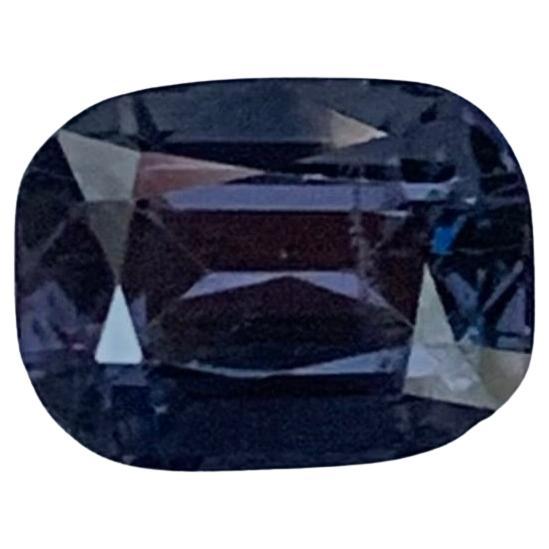 2.00 Carat Natural Loose Violet Blue Spinel Cushion Shape Gemstone