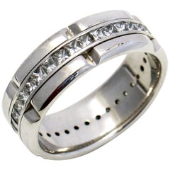 2.00 Carat Platinum Diamond Band Ring
