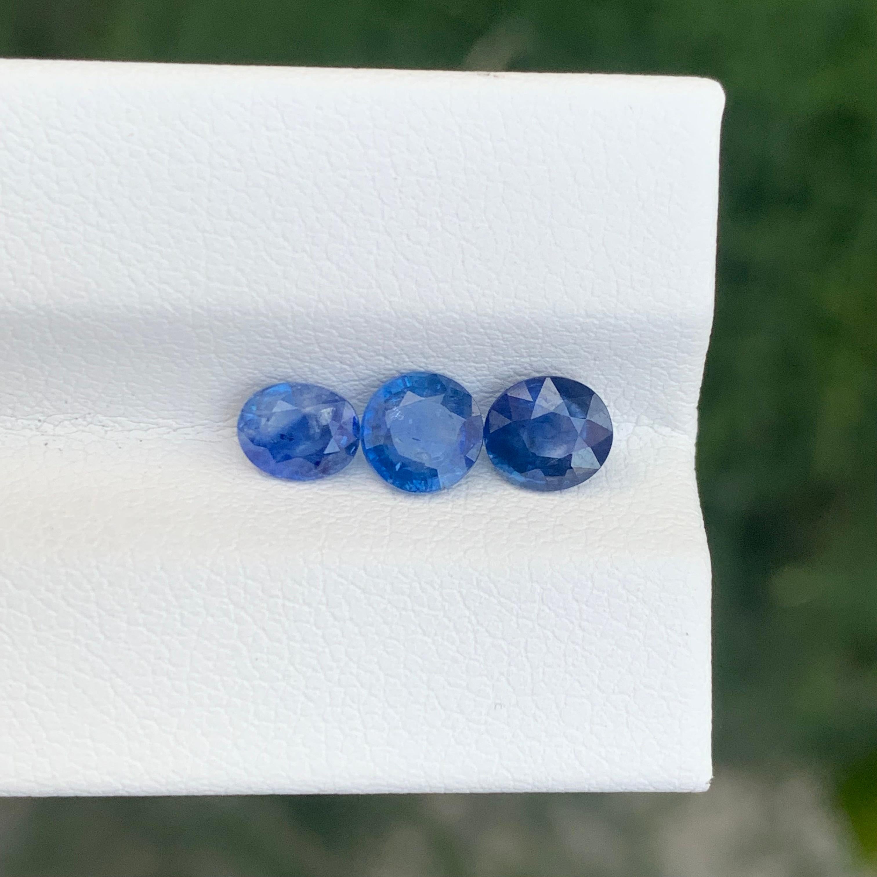 Cushion Cut 2.00 Carat Pretty Loose Sapphire Lot For Jewellery Making For Sale