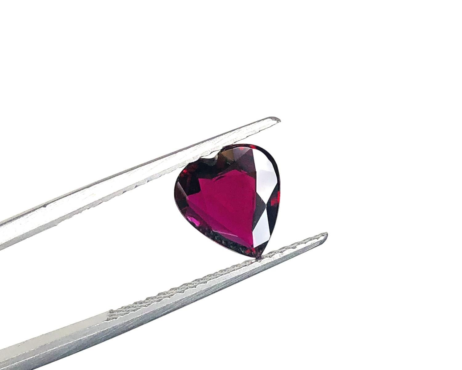 heart shaped ruby for sale