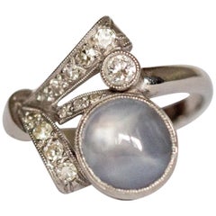 2,00 Karat Saphir Platin Ring