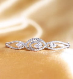 2.00 Carats Diamants Or 18K Moderne Bracelet