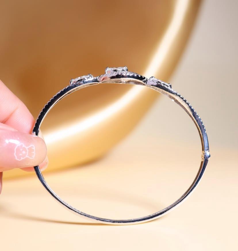 2.00 Quilates Diamantes Oro 18K Moderno  Pulsera en venta 2