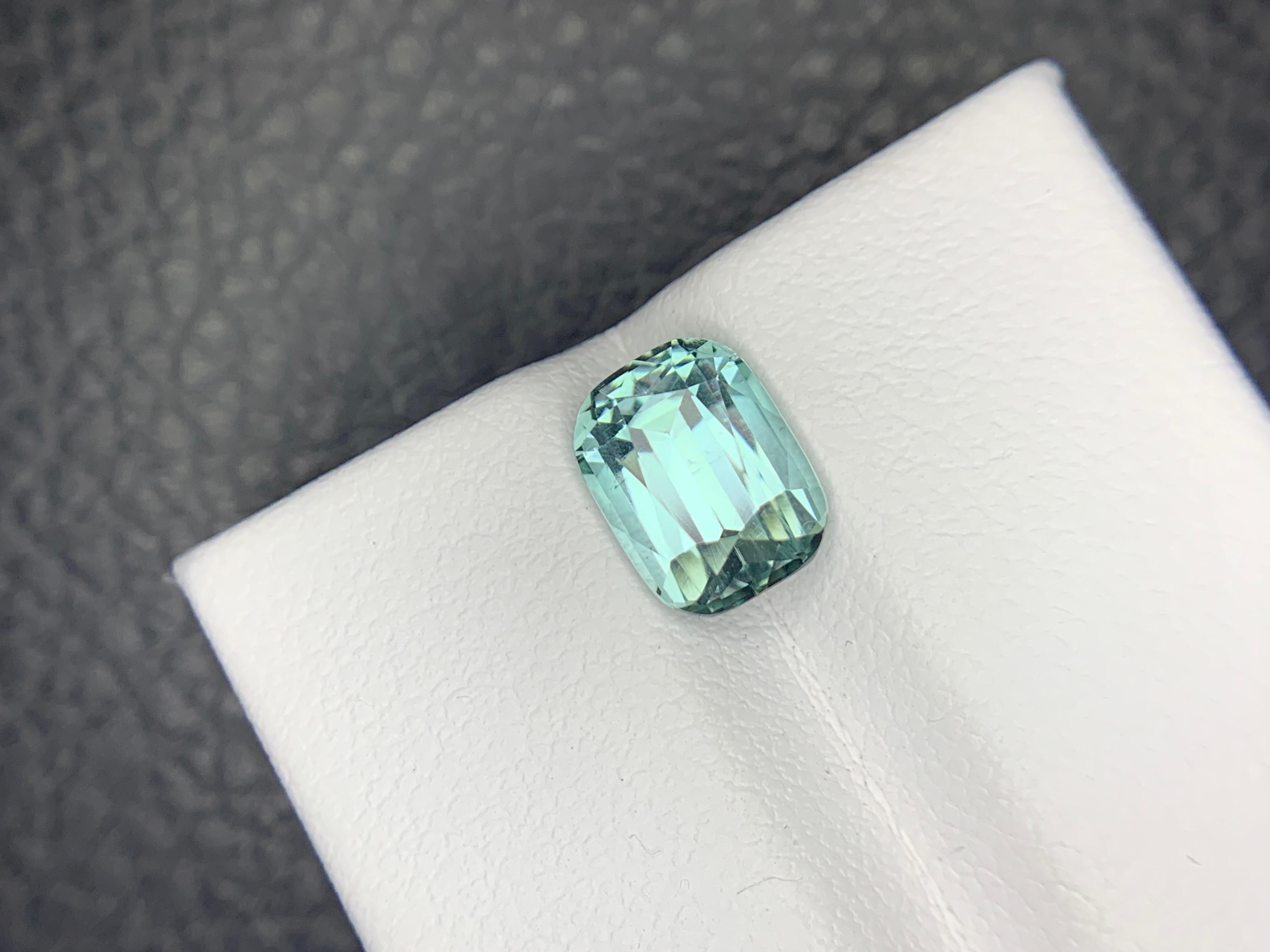 2,00 Karat Natürlicher Meerschaum Turmalin Lose Edelstein Cushion Schliff im Angebot 8