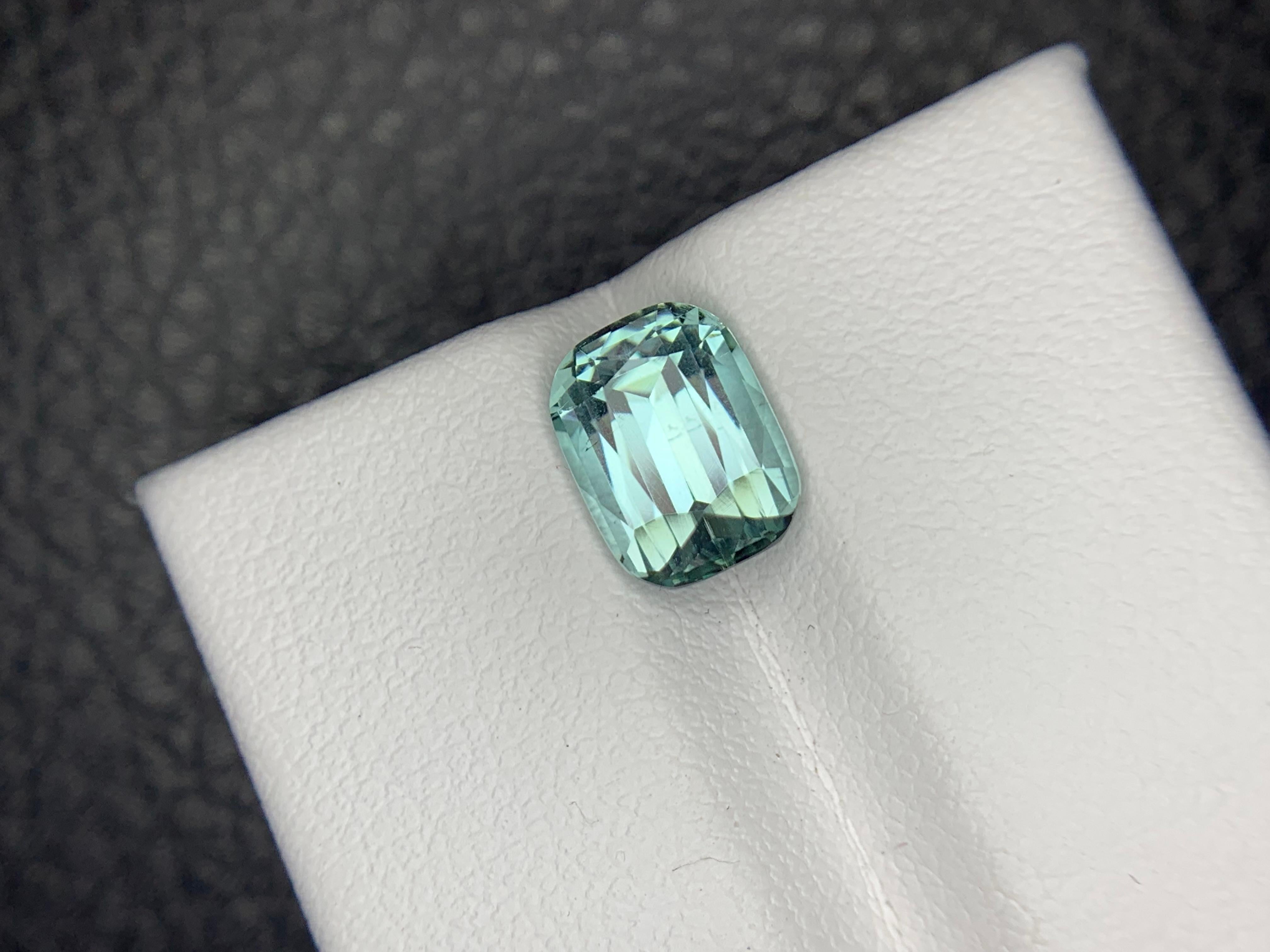 2,00 Karat Natürlicher Meerschaum Turmalin Lose Edelstein Cushion Schliff im Angebot 9