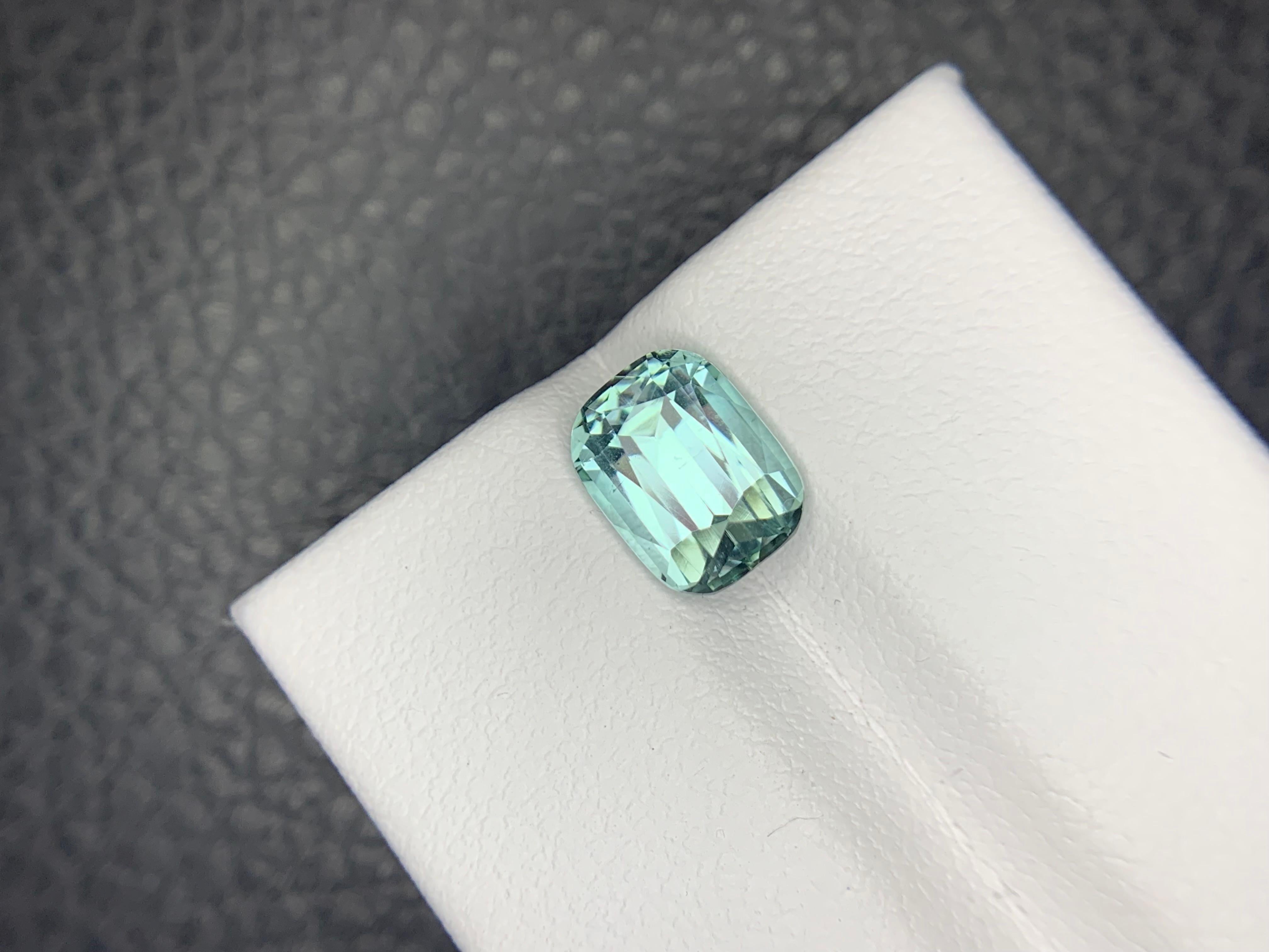 2,00 Karat Natürlicher Meerschaum Turmalin Lose Edelstein Cushion Schliff im Angebot 10