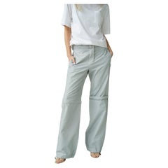 2001 Chanel Convertible Pants / Shorts Wide Leg