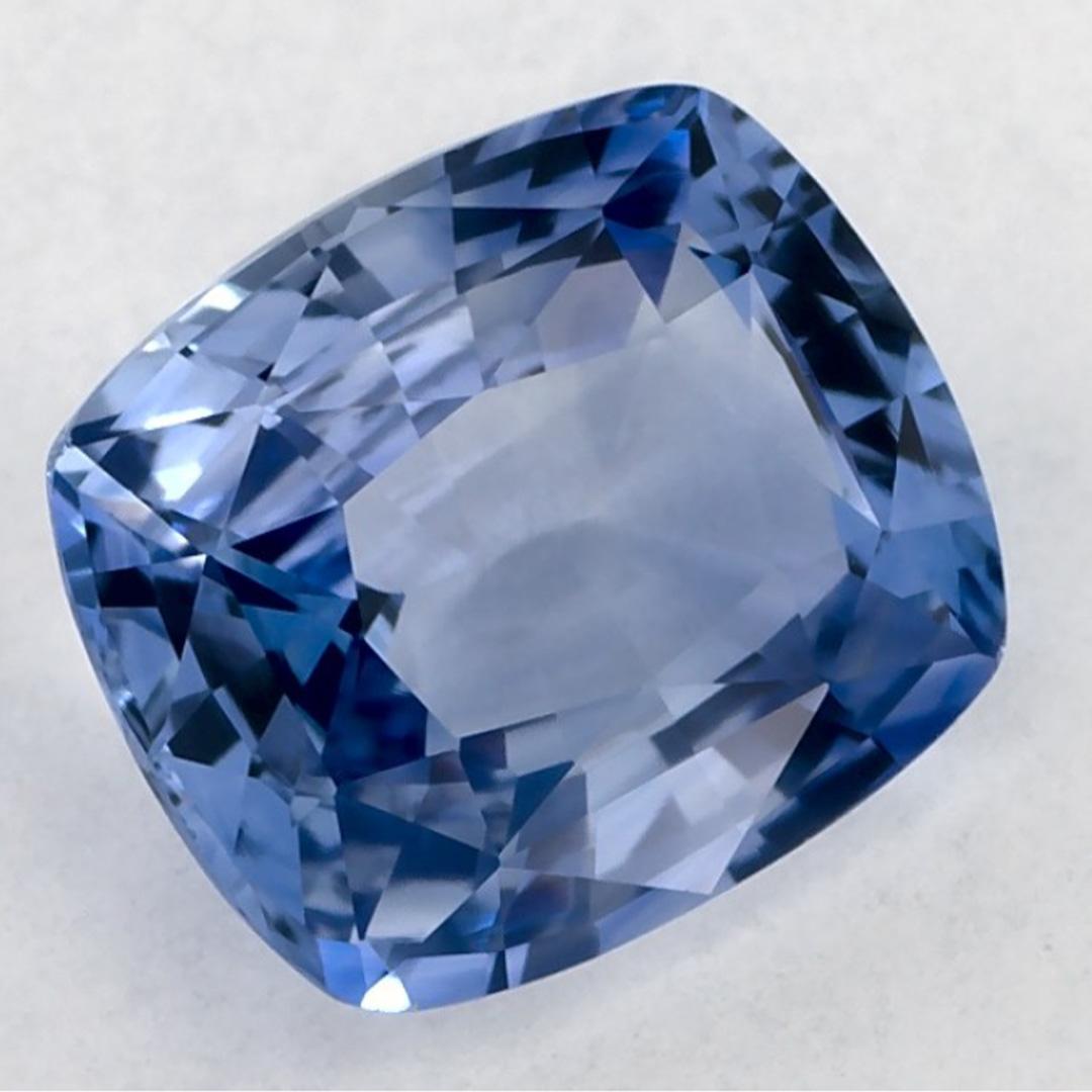 2.00 Karat Blauer Saphir Cushion Loser Edelstein (Kissenschliff) im Angebot