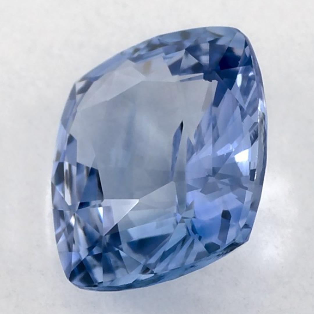 2.00 Karat Blauer Saphir Cushion Loser Edelstein Damen im Angebot