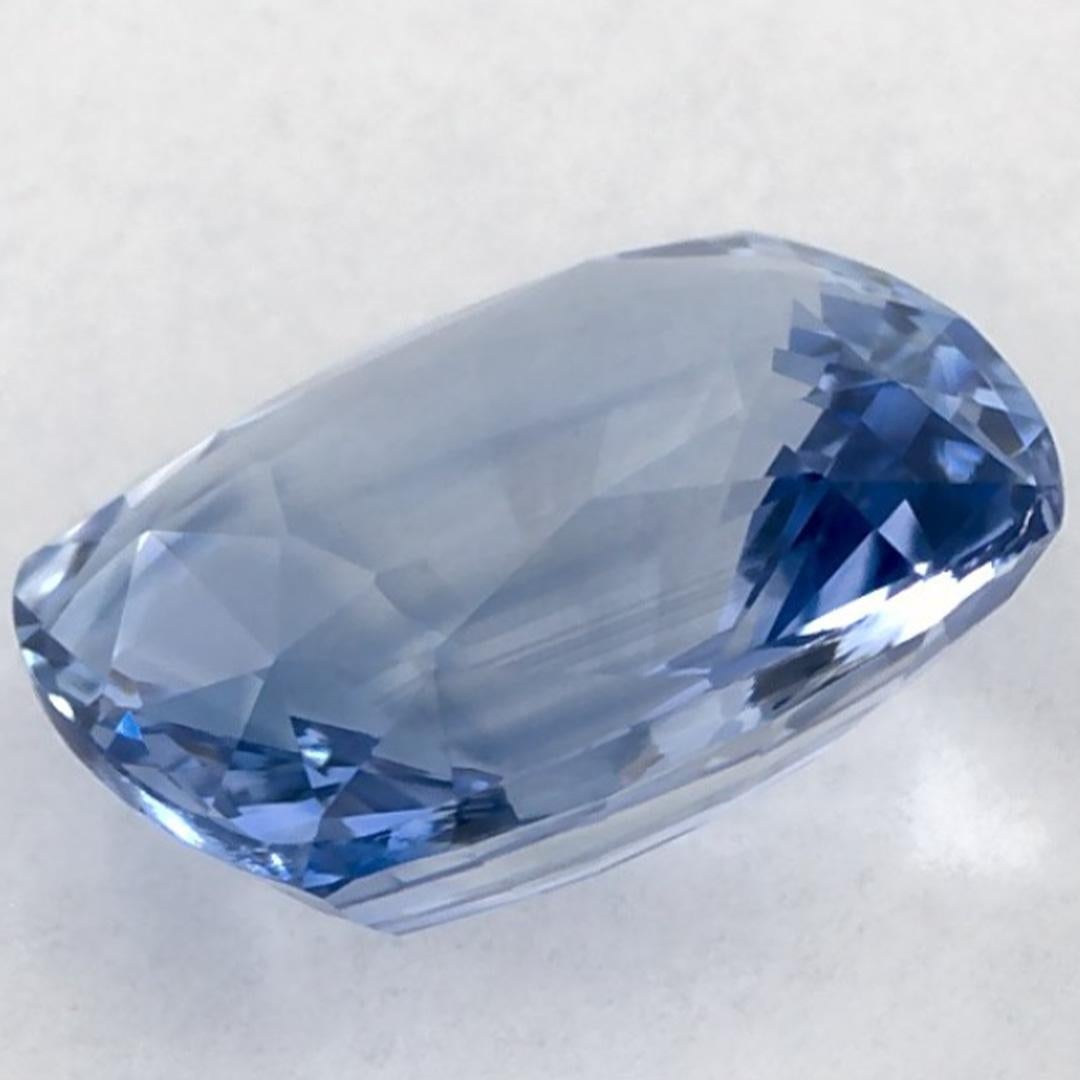 2.00 Karat Blauer Saphir Cushion Loser Edelstein im Angebot 3