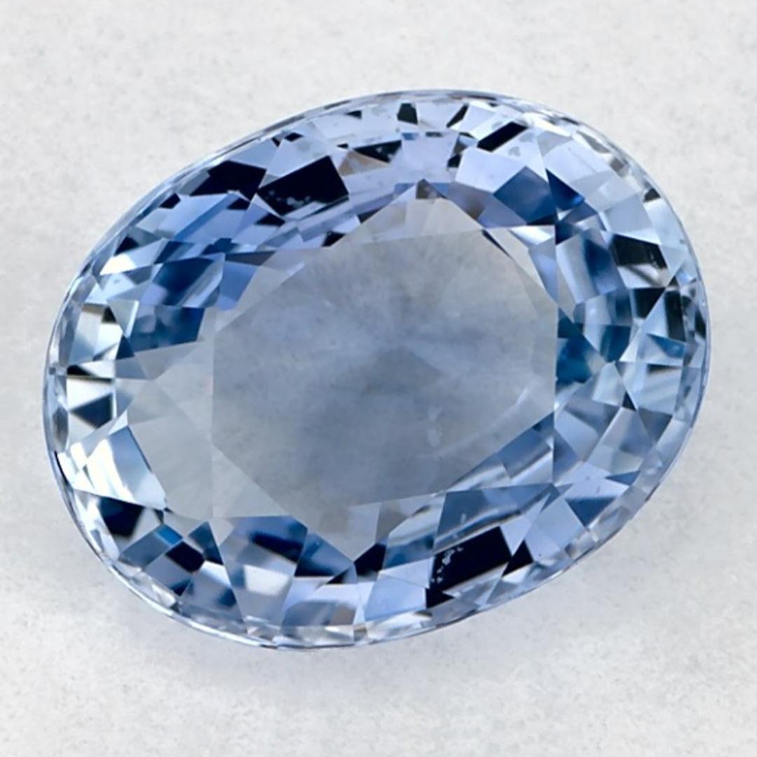 Oval Cut 2.00 Ct Blue Sapphire Oval Loose Gemstone For Sale