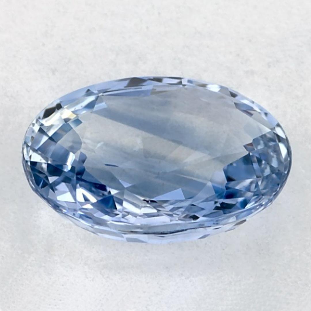 2.00 Ct Blue Sapphire Oval Loose Gemstone In New Condition For Sale In Fort Lee, NJ
