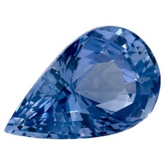 2.00 Ct Blue Sapphire Pear Loose Gemstone