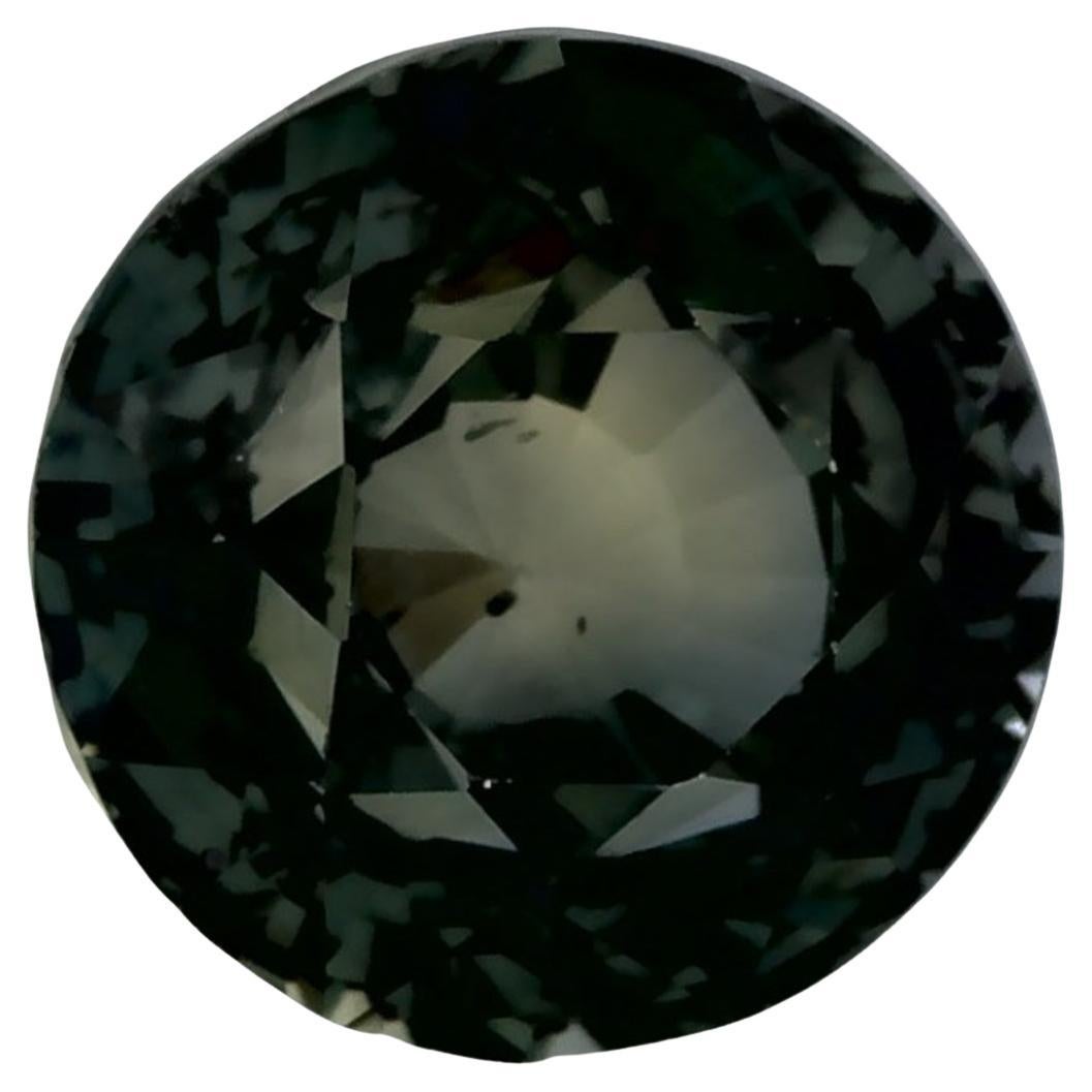 2.00 Ct Green Sapphire Round Loose Gemstone (Saphir vert rond en vrac)