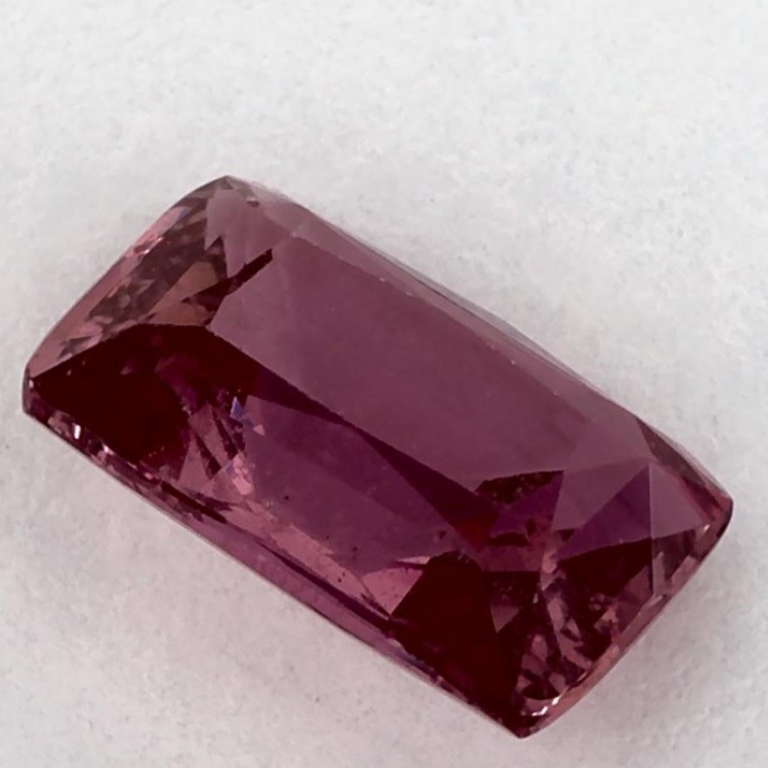 2.00 carati di zaffiro rosa ottagonale sfuso in vendita 1