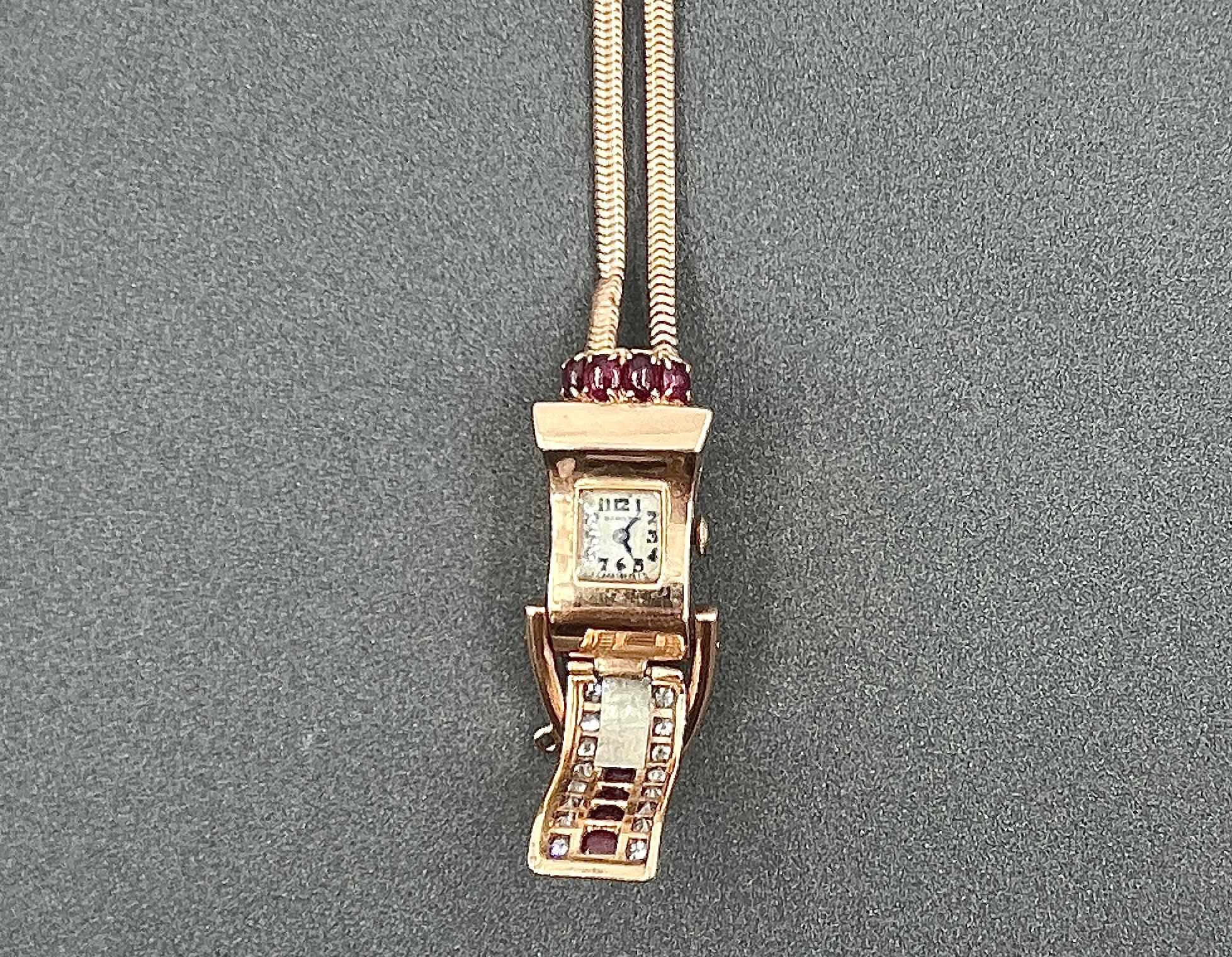 Women's or Men's 2.00 ct Retro Hamilton Ladies Watch