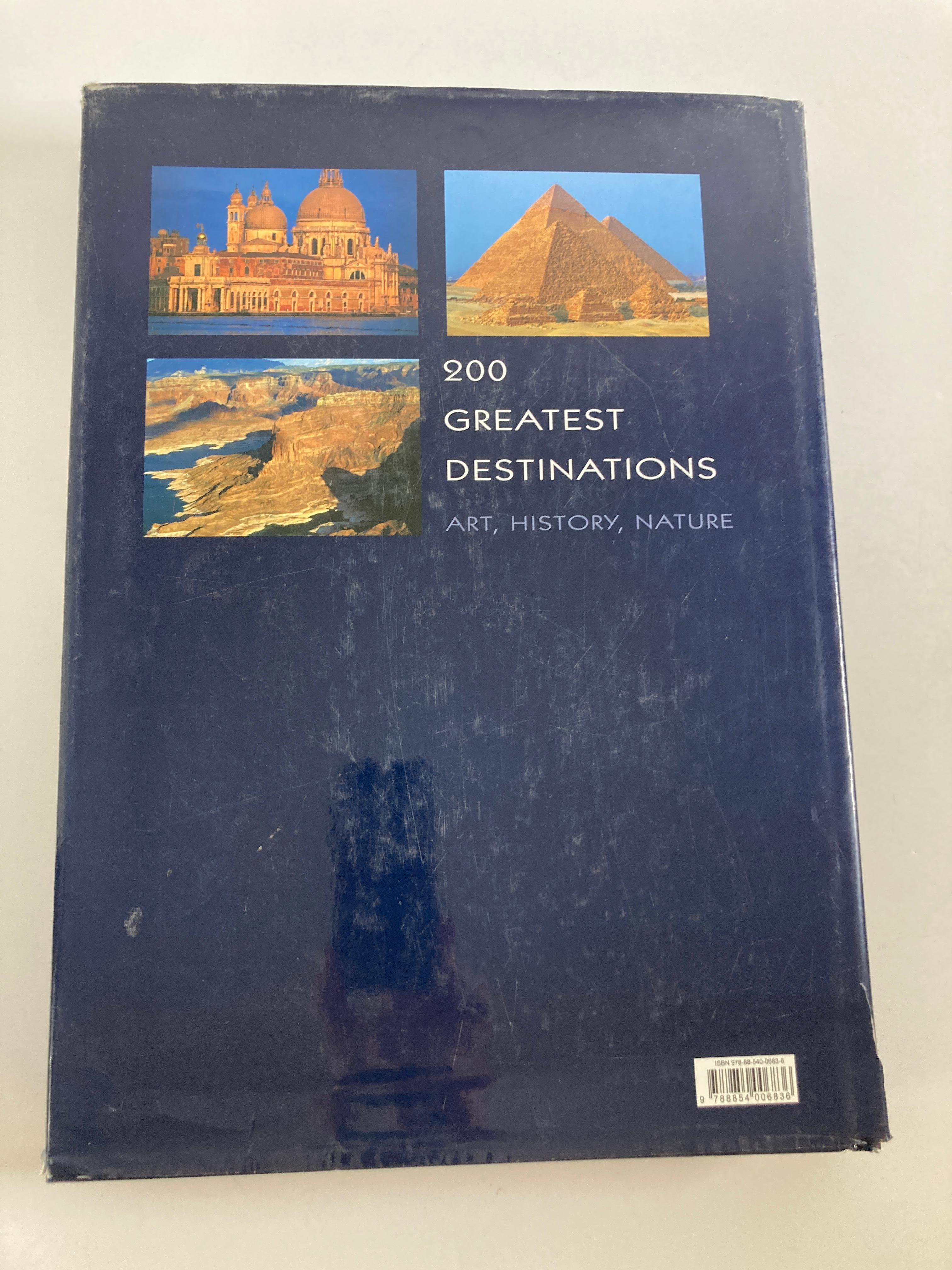 Modern 200 Great Destinations Art, History, Nature Cattaneo, Marco, Coffee Table Book