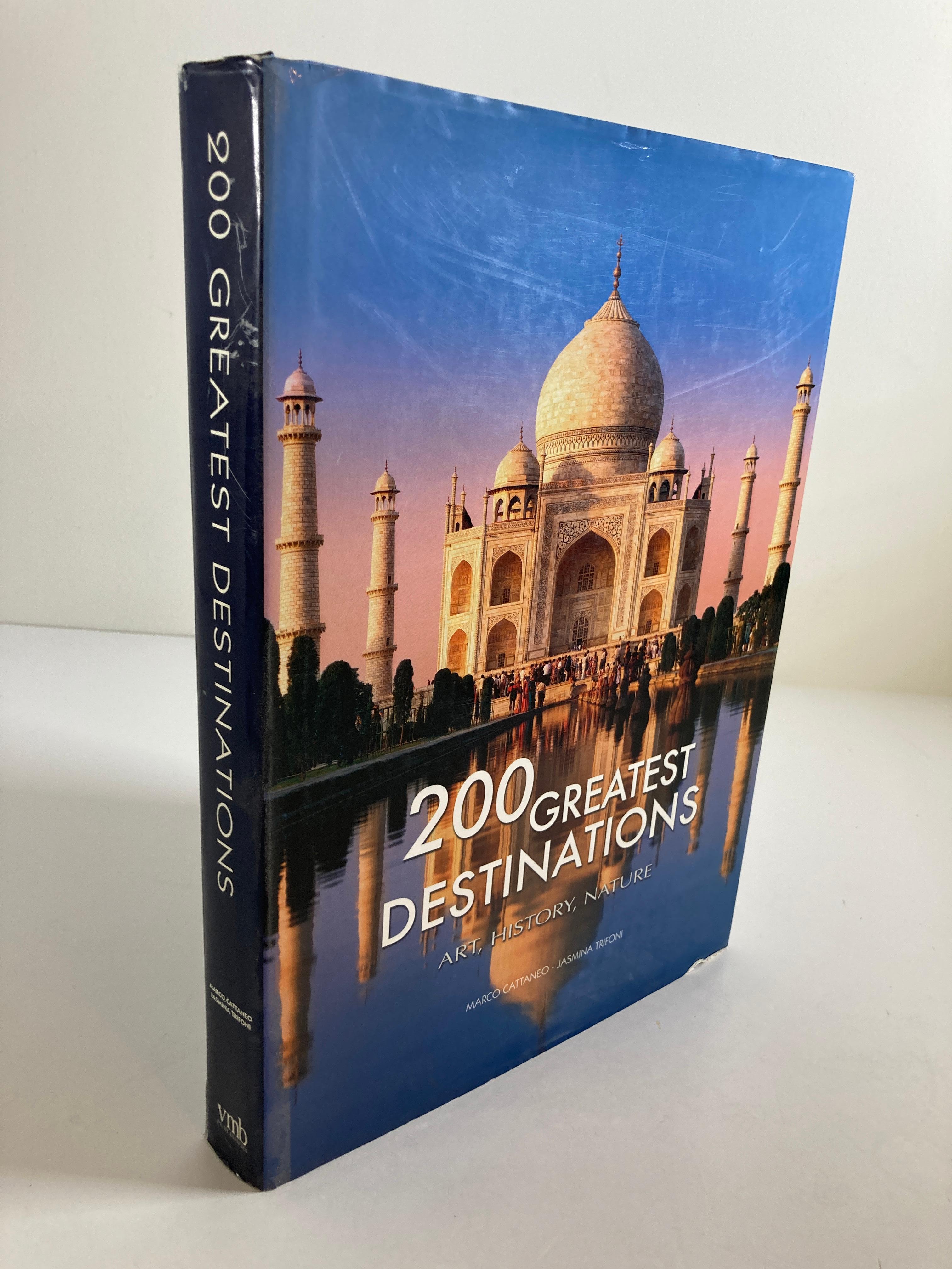 Indian 200 Great Destinations Art, History, Nature Cattaneo, Marco, Coffee Table Book