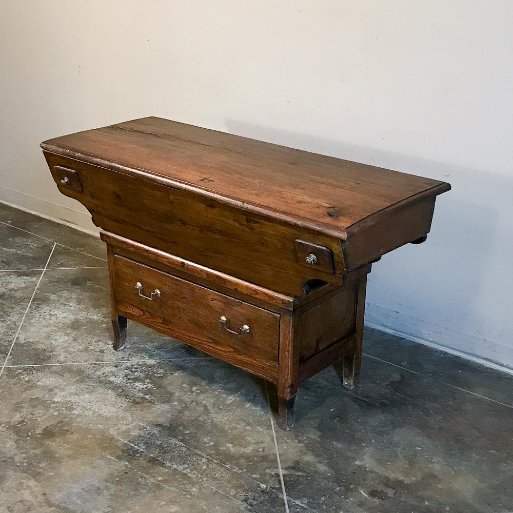 Rustic 200 Year Old Directoire Period French Doughbox, Buffet