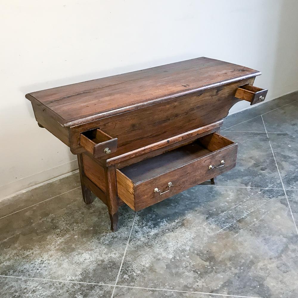 200 Year Old Directoire Period French Doughbox, Buffet In Good Condition In Dallas, TX