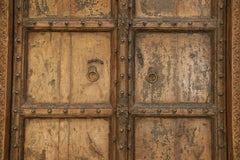 200 Years Old Massive Front Door from Sprawling Home of a Central Indian Warlord