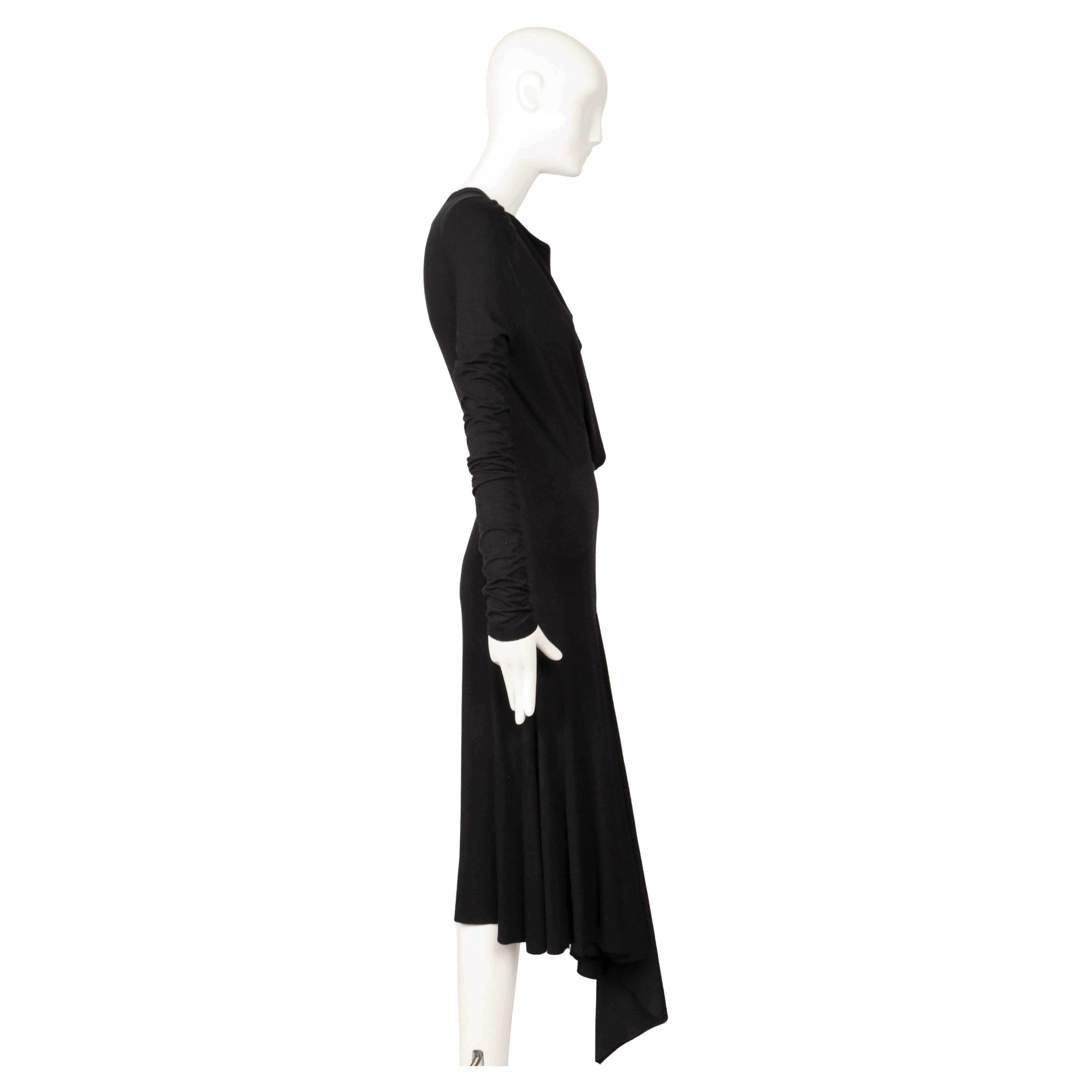 2000 BALENCIAGA LE DIX by Nicolas Ghesquiere robe noire RUNWAY Bon état - En vente à San Fransisco, CA