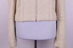 2000 Christian Dior Galliano FW 2000 Angora Wool Coat / Jacket