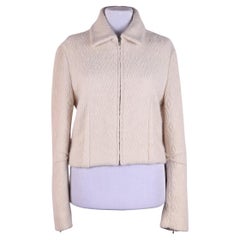 2000 Christian Dior Galliano FW 2000 Angora Wool Coat / Jacket