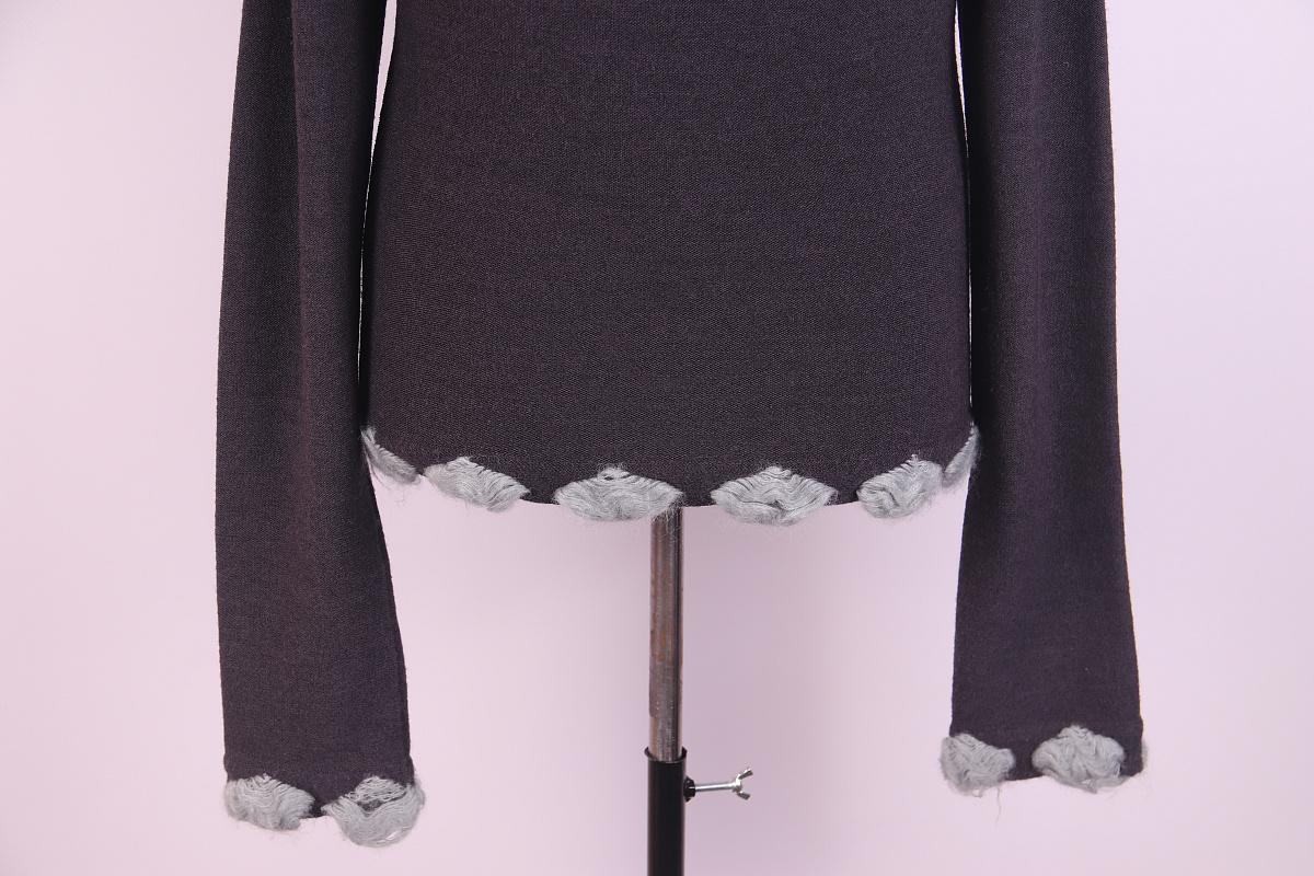 2000 Christian Dior Galliano sweater wool mohair For Sale 5