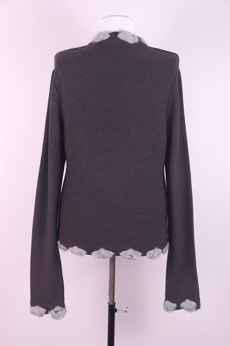2000 Christian Dior Galliano sweater wool mohair For Sale 2
