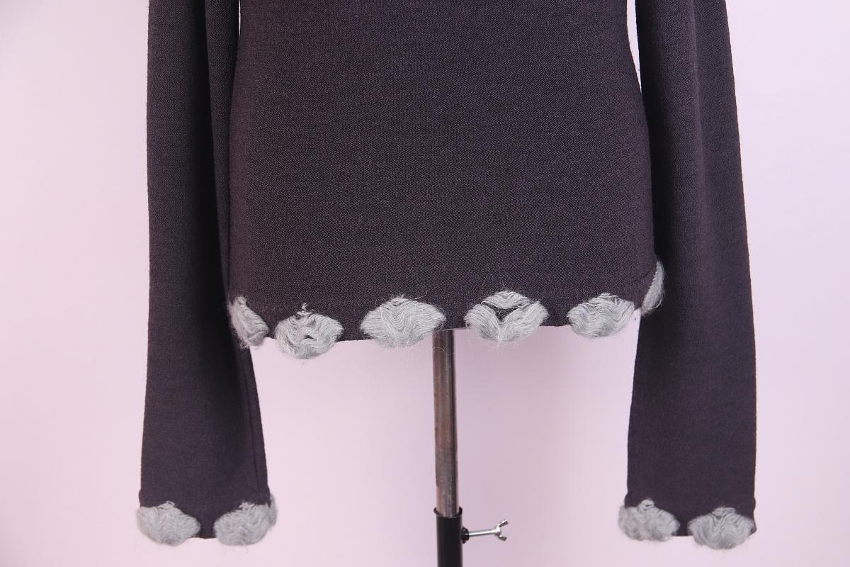 2000 Christian Dior Galliano sweater wool mohair For Sale 4