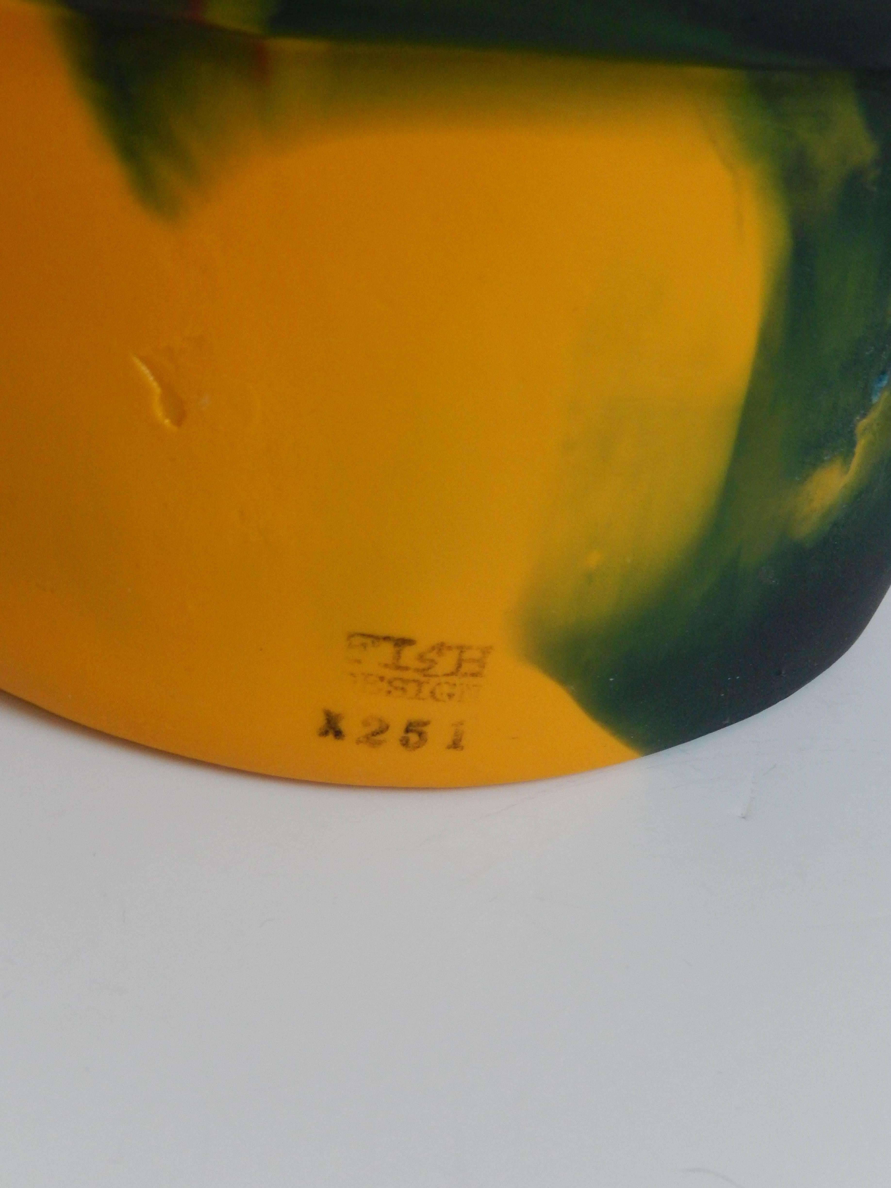 2000 Commemorative Gaetano Pesce Multicolored Resin Bucket For Sale 2