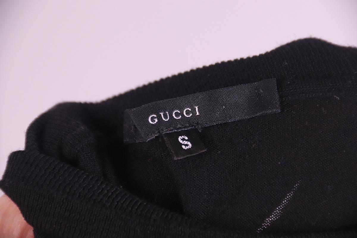 Noir 2000 Gucci Tom Ford Pull Laine Soie en vente