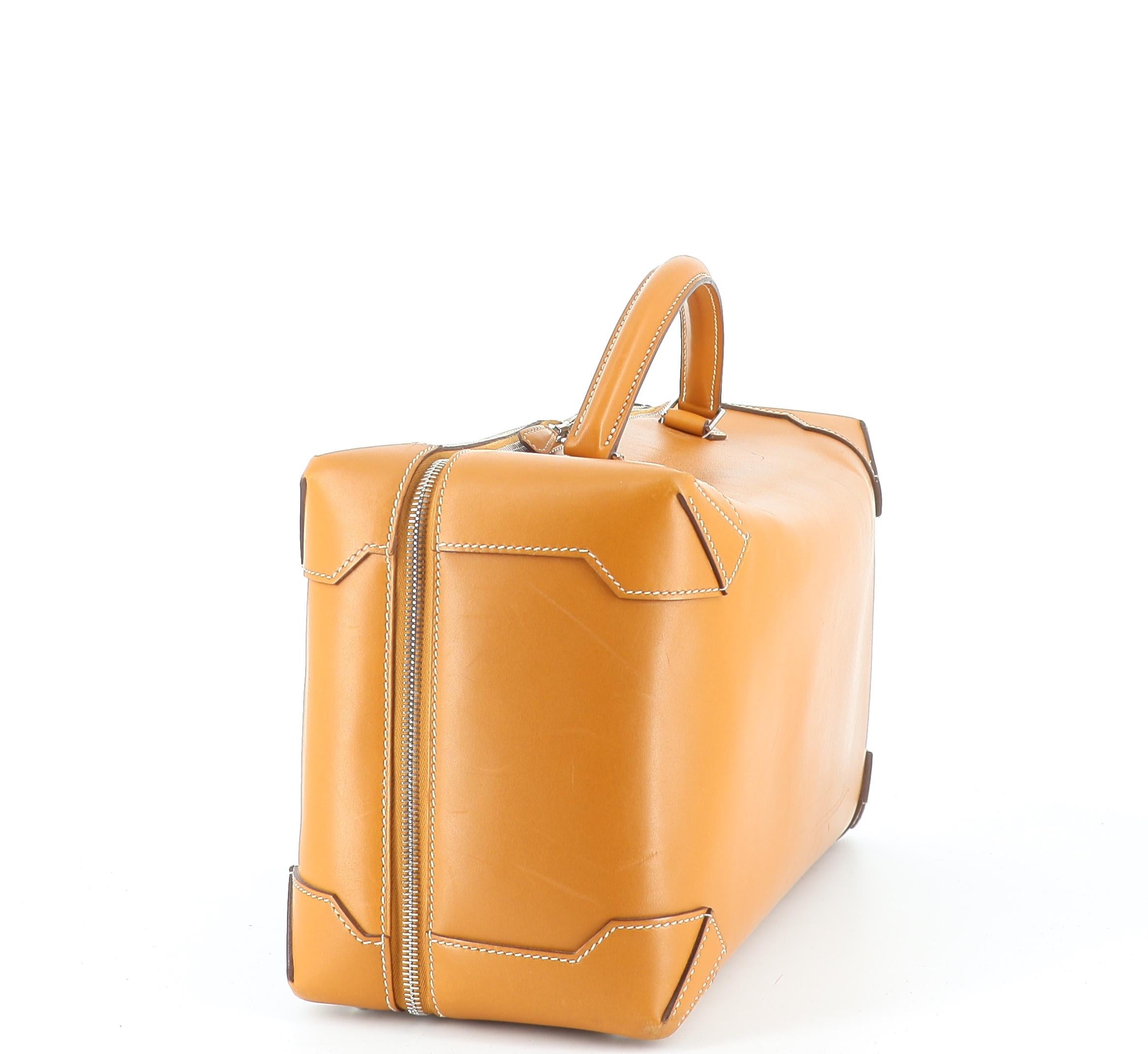 2000 Hermès Brown Maxibox 37 Bag 2