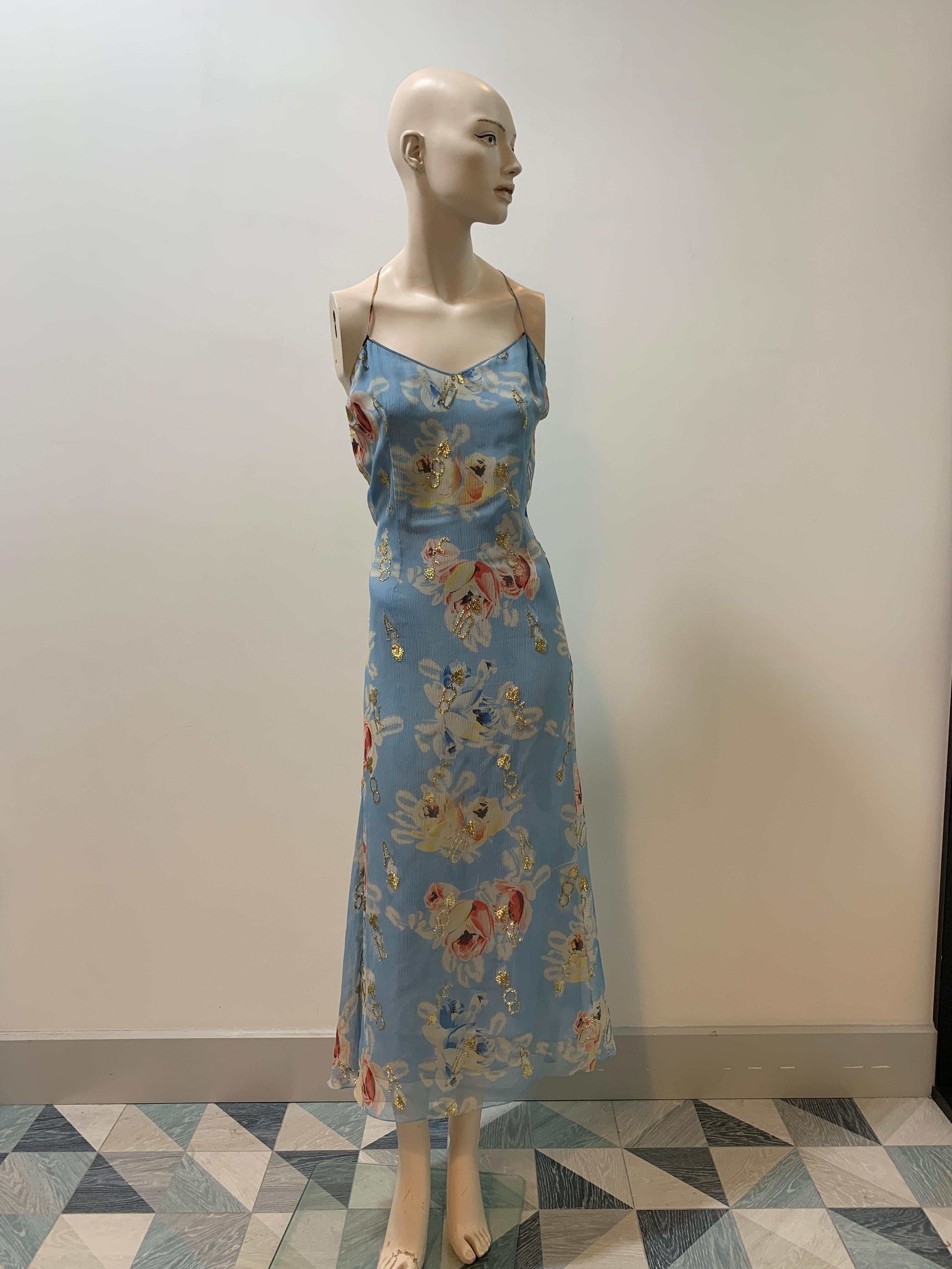 Iconico Christian Dior & John Galliano SS2001 con ricamo domino/casinò US 12 in vendita 2