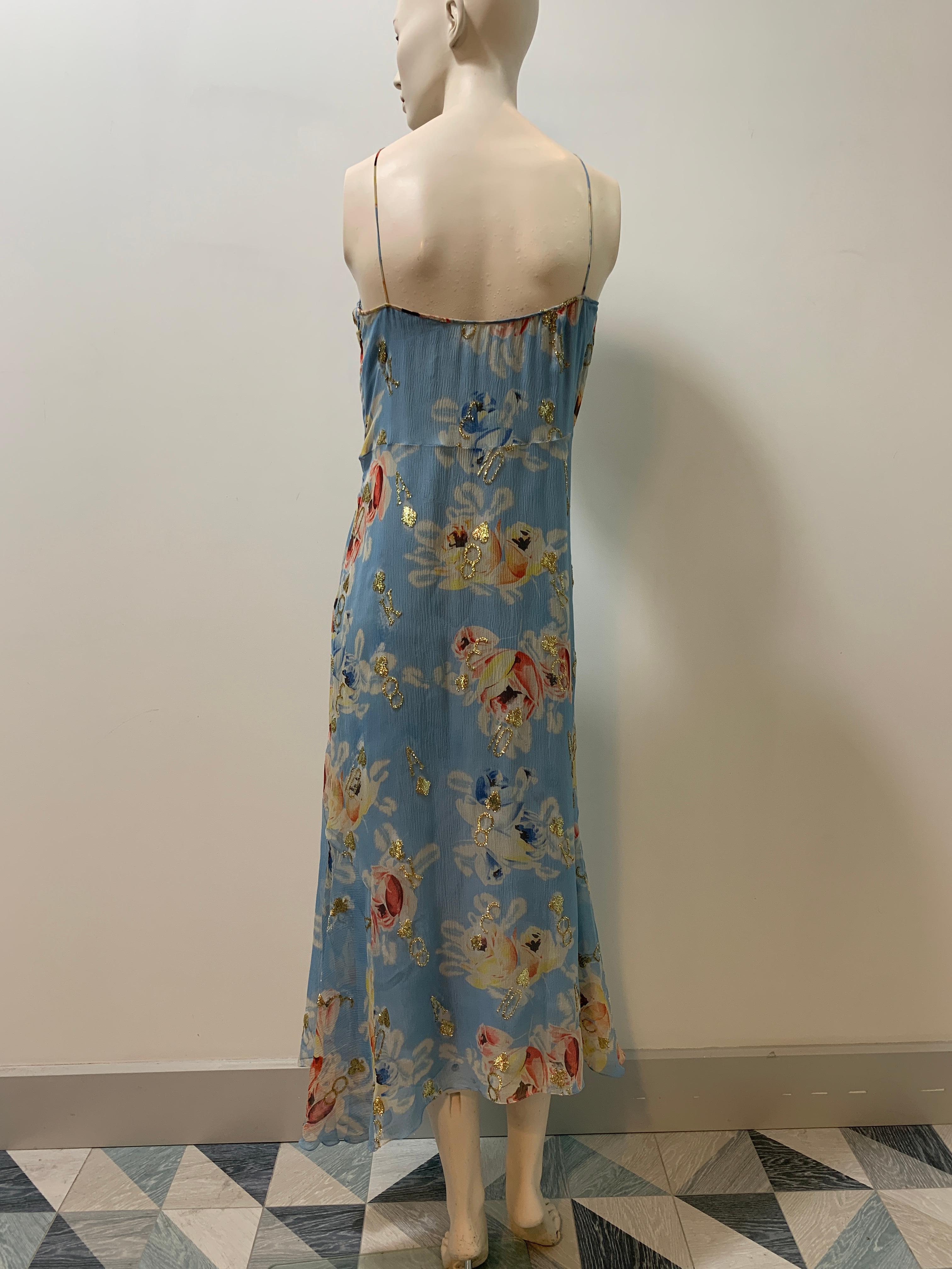 Iconico Christian Dior & John Galliano SS2001 con ricamo domino/casinò US 12 in vendita 3