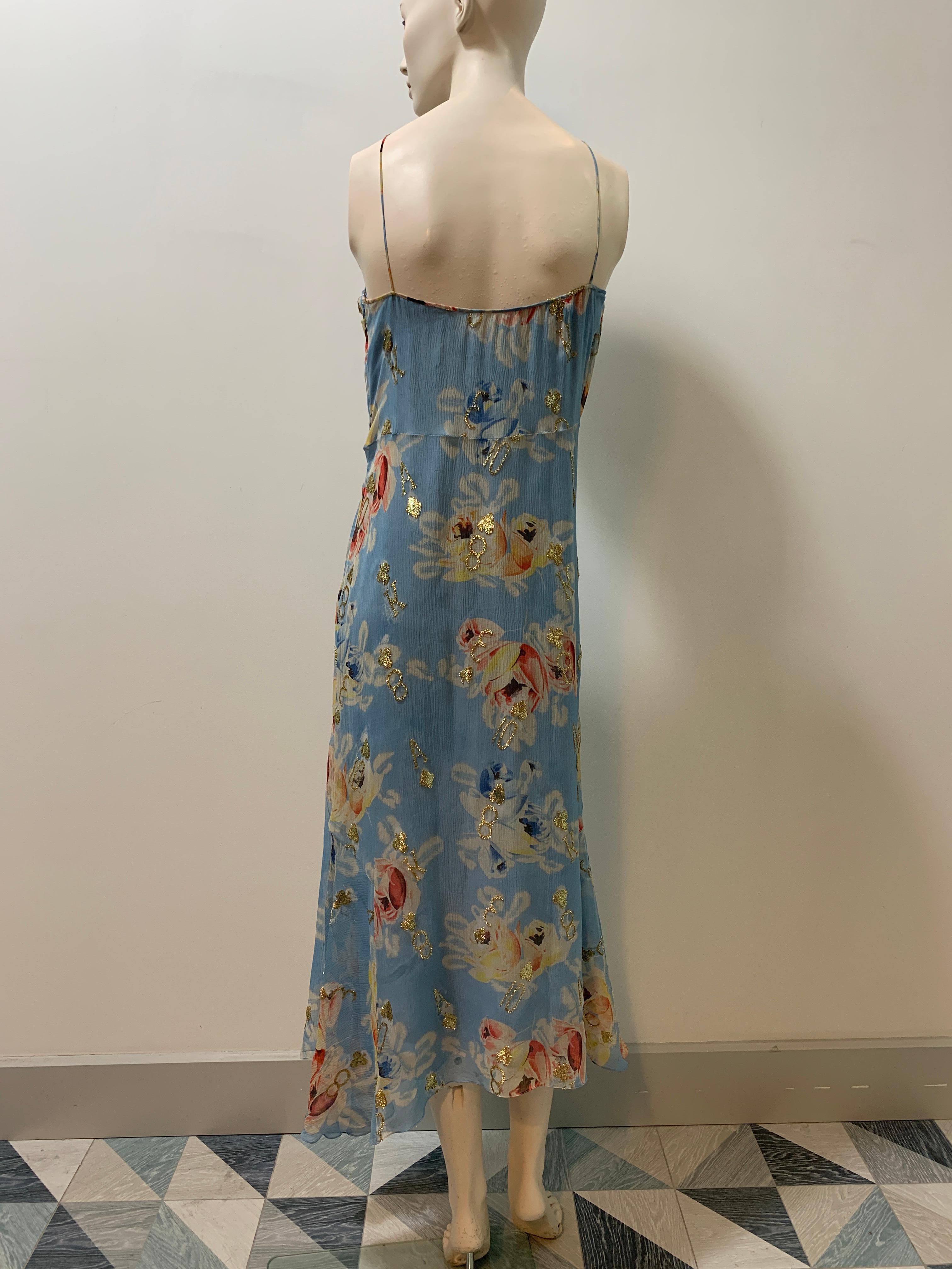 Iconico Christian Dior & John Galliano SS2001 con ricamo domino/casinò US 12 in vendita 4