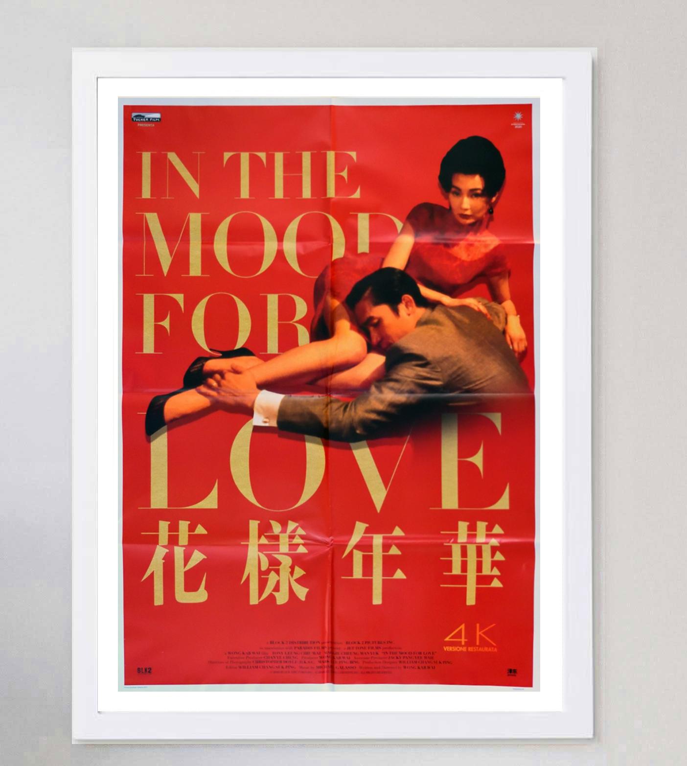 2000 In The Mood For Love (Italienisch) Original-Vintage-Poster (21. Jahrhundert und zeitgenössisch) im Angebot