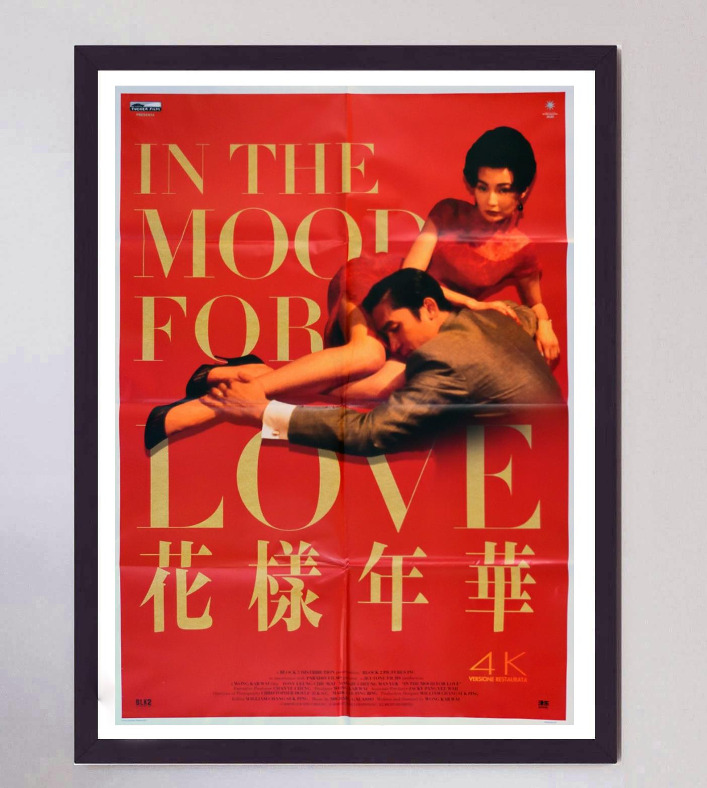 Paper 2000 In The Mood For Love (Italian) Original Vintage Poster For Sale