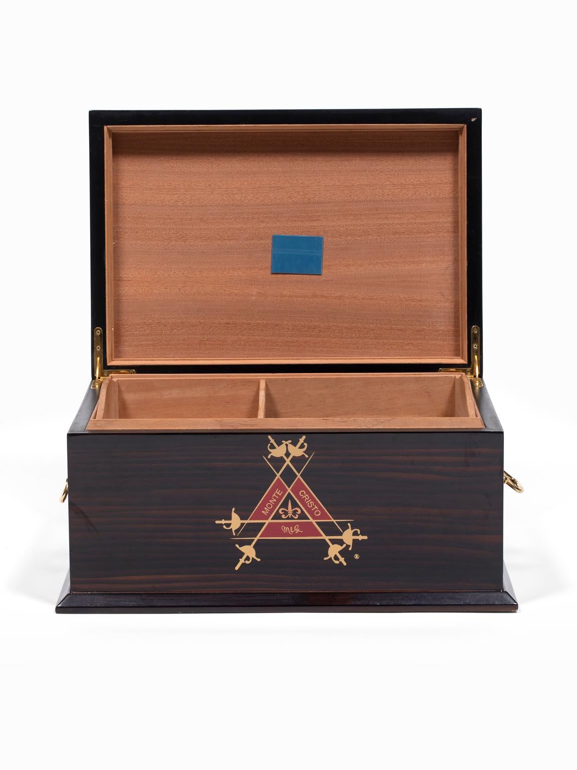 Hand-Crafted Montecristo Cup 2000 Humidor Limited Edition For Sale