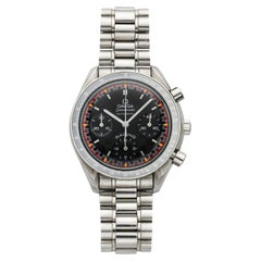 2000 Omega Speedmaster 3518.5 Steel Schumacher Black Racing Dial Auto 39mm