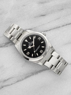 2000 Rolex Explorer I 14270 Stainless Steel Black Dial Automatic 36mm