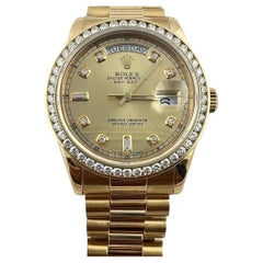 2000 Rolex Presidential Herrenuhr 18K Gelbgold 118238