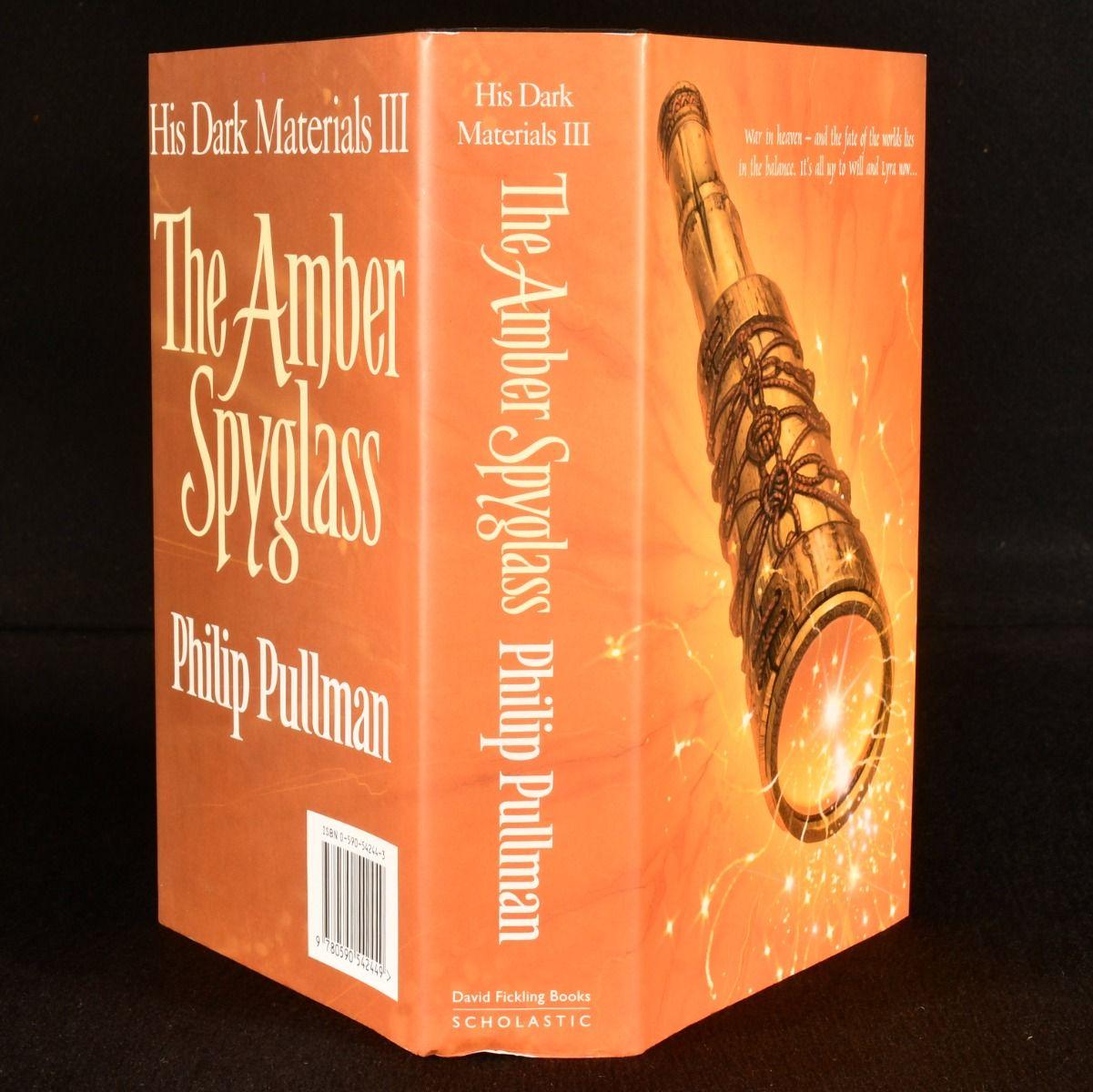 A signed first edition of the final work in Phillip Pullman's 'His Dark Materials' series.

The first edition, first impression of this work.

Flat signed by Pullman to the title page.

In the publisher's original price unclipped dust wrapper.

'The