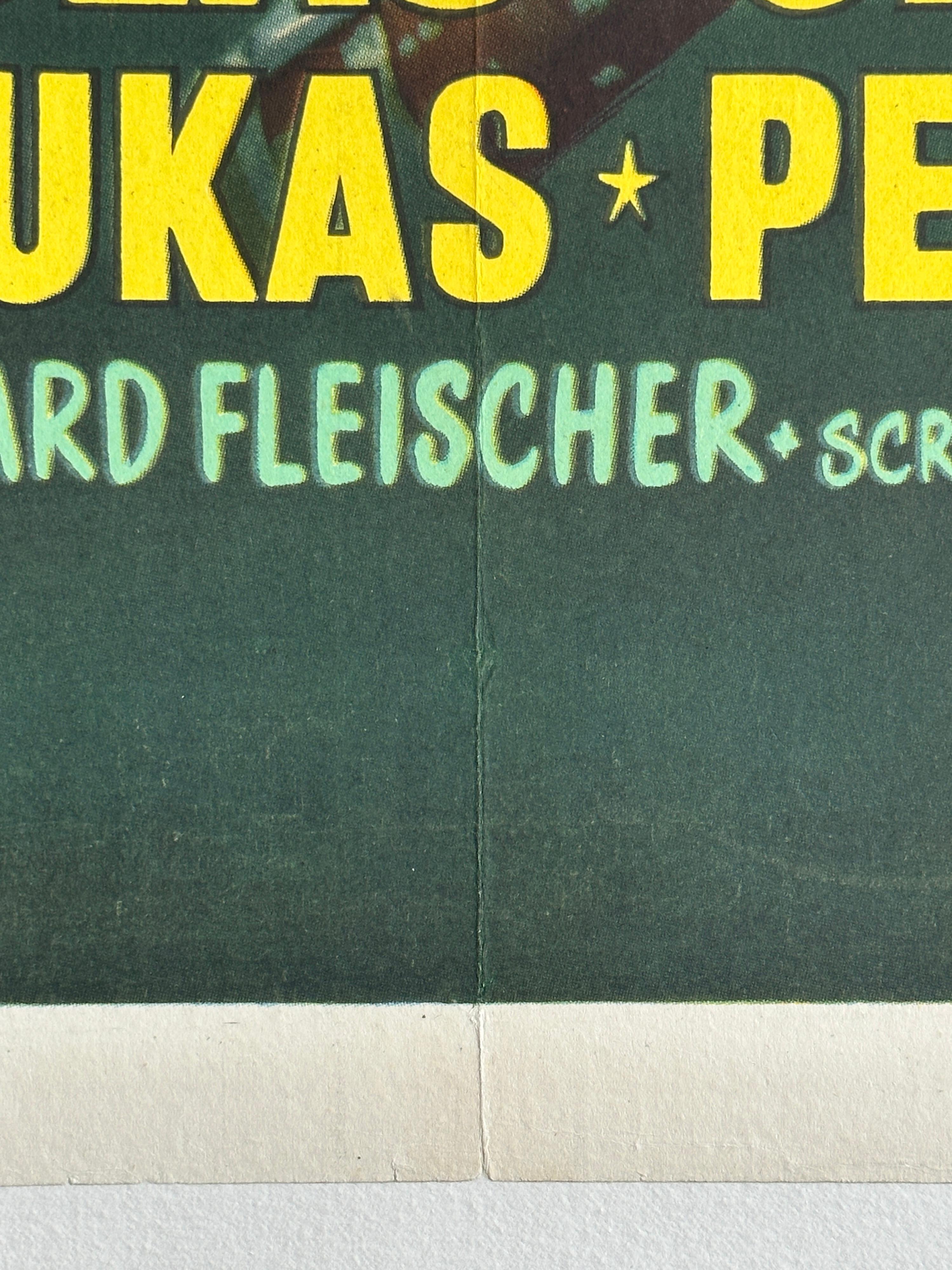 Originales britisches Quad-Filmplakat „20000 Leagues Under The Sea“ im Vintage-Stil, 1955 im Angebot 2